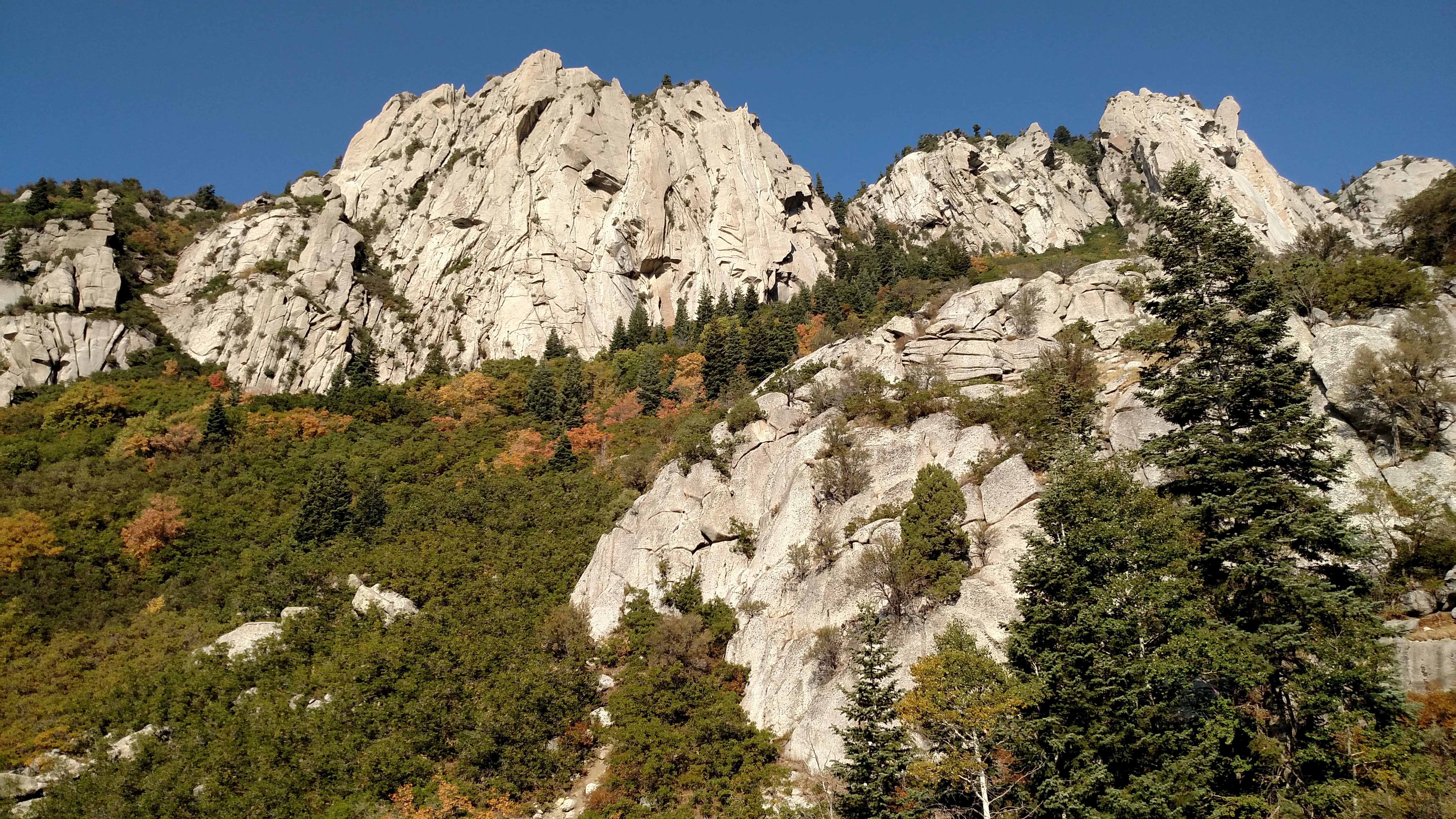 Granite Canyon Walls